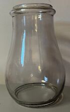 Vintage Lantern Chimney Globe Smoke Glass picture