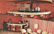 St. Petersburg Florida El Matador Lounge Fiesta Motor Lodge Bar Postcard picture