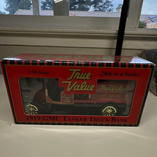 Ertl Collectibles 1919 GMC Tanker Truck Bank Diecast Metal 1/30 Scale picture
