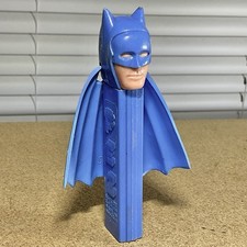 Vintage 1966 PEZ Batman No Feet With Cape Austria Dispenser Working picture