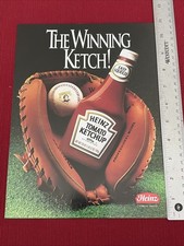 Heinz Tomato Ketchup “The Winning Ketch” 1993 Print Ad picture
