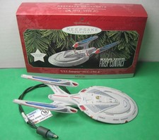 Hallmark Keepsake STAR TREK 1998 U.S.S ENTERPRISE NCC-1707-E Untested picture