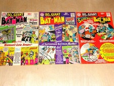 80 Page Giant #5 VG/FN, #12 GD/VG, #15 VG (1964-1965) Batman DC picture