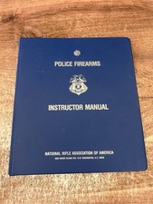 1968 NRA National Rifle Association Police Firearms Instructor Manual and Binder picture
