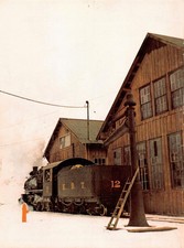 Rockhill Furnace Roundhouse EBT Narrow Gauge No 12 2-8-2 Mikado 1978 Mag Image picture