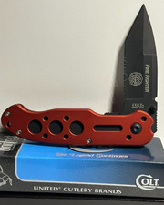 COLT CT50-FFS FIRE FIGHTER TANTO BLADE KNIFE - RARE - New in Box Made in Germany picture