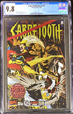 Sabretooth Special #1 1995 Chromium Wraparound Michael Golden Cover CGC 9.8 NM/M picture