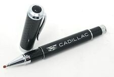 Cadillac Black / White Logo with  Carbon Fiber Ballpoint Pen - NEW-GREAT GIFT picture