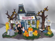 Lemax Spooky Town Halloween Festival #43422 — 2004 Retired Table Accent picture