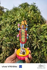 7 Inch Kali Idol, Small Size Kali Statue, Maa Kali Mini Idol, Kali Murti picture