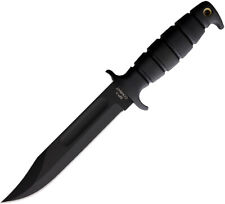 Ontario Marine SP-1 Combat Black Synthetic Carbon Steel Fixed Blade Knife 8679TC picture