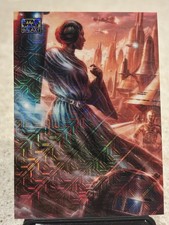 2026 Topps Star Wars Chrome Galaxy- Last Look Back Mojo Refractor/50 picture