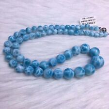 Natural Blue Larimar Fashion Woman Jewelry necklace 6-11mm picture