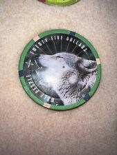 $25 Mohegan Sun Wolf People casino chip picture