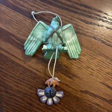 UNITED DESIGN / NATIVE STORYTELLERS ORNAMENT ~ ZUNI ~ EAGLE CREATION LEGEND picture
