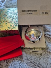 1973 WALLACE SILVER PLATE SLEIGH BELL picture
