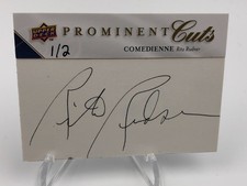 RITA RUDNER CUT AUTO Card 2009 Upper Deck RARE/2 Signed STAND UP COMEDIENNE picture