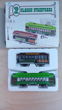 NIB 2 HO-Scale Classic Streetcars Desire St.Cable Car and Powell & Mason Readers picture