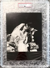 1981 Princess Diana “The Royal Wedding Balcony Kiss” PSA Type 1 Original Photo picture