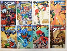 Superboy Lot 8 #2, 15, 16, 19, 24, Annual 4, Ravers 11, 14 1994 DC Comics picture