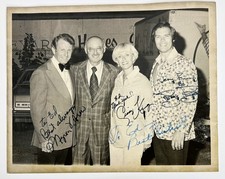 Autographed Photo Jerry Van Dyke, Carol King, Bobby Burgess, Myron Floren picture