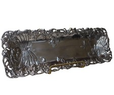 Arthur Court Aluminum Butterfly Large Oblong Tray Serving Platter Vintage 1997 picture