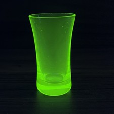 1930s Depression Green Vaseline Uranium Shot Glass 3