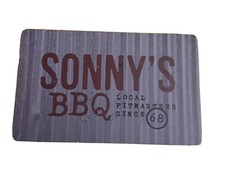 Sonny's Real Pit BBQ Restaurant Gift Cards 10 Cards $0 Balance COLLECTABLE NEW picture