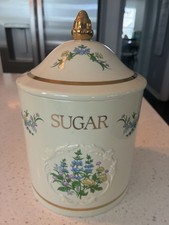 1993 THE LENOX SPICE GARDEN CANISTER SUGAR WITH LID picture