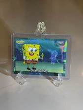 2025 Topps Chrome SpongeBob Shiny Bubble Blue Lava /199 picture