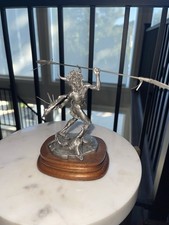 CHILMARK Fine Pewter Mandan Buffalo Dancer 1981 Michael Boyett Native American picture