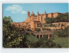 Postcard Panoramic View Urbino Italy picture