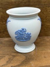 Wedgwood Jasperware Blue/White Reverse Cachepot 4