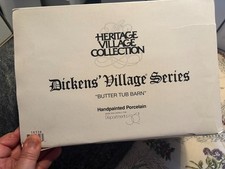 Dept 56 “Butter Tub Barn” Heritage Village Collection #58338 Retired 1996 picture