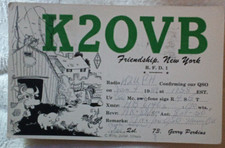 VTG QSL Card, 