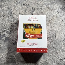 HALLMARK 2016 BIG BOX OF 64 ORNAMENT Crayola Crayons picture