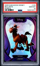2025 BULLSEYE PSA 10 DISNEY KAKAWOW PHANTOM PURPLE TOY STORY #'d /115 picture
