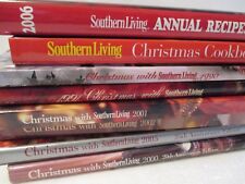 Lot 8 Southern Living Christmas Cook Books 1990 1991 2000-02 2005 2006 CookBook picture