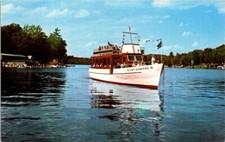 Postcard The Mt. Sunapee II Excursion Boat on Lake Sunapee New Hampshire NH 2336 picture
