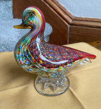 VTG Murano Glass Duck Figurine La Tour d'Argent Paris Archimede Seguso Sticker picture