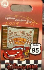 Lightning McQueen Day 2026 Thunder Hollow Cars Pin Limited Edition LE 1500 picture
