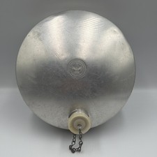 Vintage Boy Scouts BSA Canteen Regal HB1 Aluminum with Cap & Chain Camping Gear picture