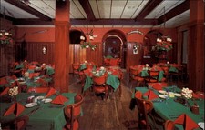 Philadelphia PA Bookbinders Seafood interior view scarce 1987 ~ postcard sku889 picture