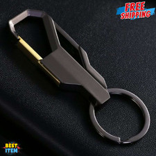 Metal Keychains Keyring Heavy Duty Zinc Alloy Detachable Initial Key Ring (1 Pc) picture