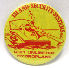 1984 ISLAND SECURITY SYSTEMS head-on hydroplane boat 3