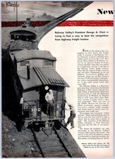 1950 Article - Rahway Valley Railroad New Jersey Freight Trains Locomotives picture