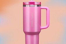 NWT Stanley X Starbucks Limited Edition Winter Pink Quencher Tumbler 40oz picture