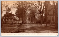 K32/ Argyle New York RPPC Postcard c1910 Church Residence Homes 1156 picture