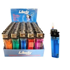 50 PACK Disposable Classic Cigarette Lighters - Full Standard Size - Wholesale picture