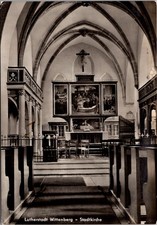 Lutherstadt Wittenberg Germany Sepia Stamp Real Photo RPPC Postcard picture